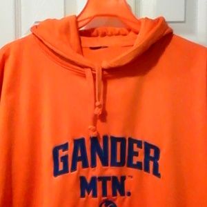 Mens L Gander Mountain orange sweatshirt